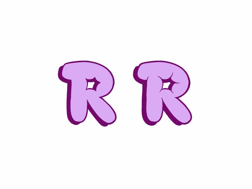 How to draw bubble letters - step by step tutorial - Lettering Daily