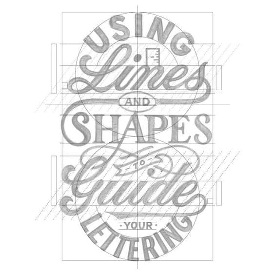 Lettering grid on sale