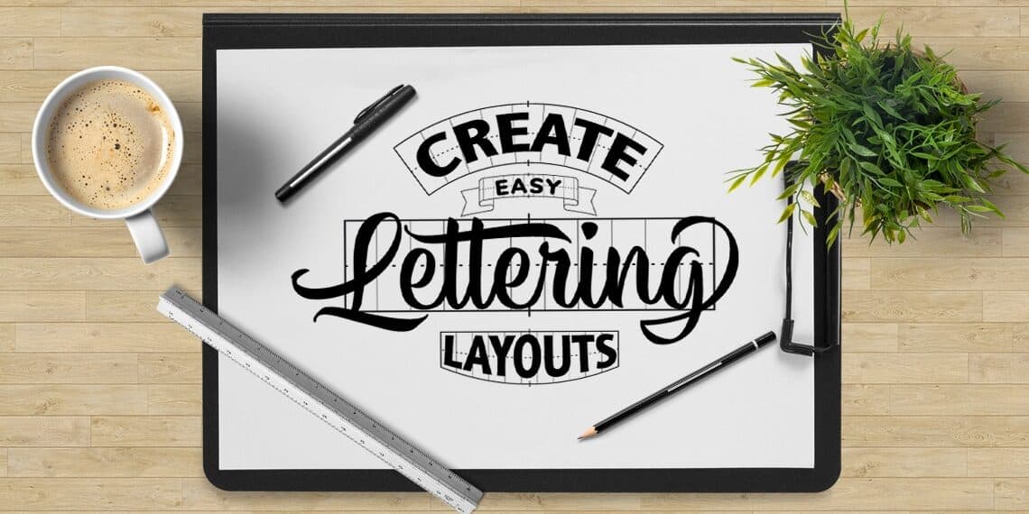 Create EASY Lettering Layouts - Grid Builder Review - Lettering Daily