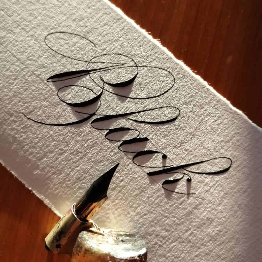 Left-Handed Calligraphy - A Chat With Bad Calligraphy