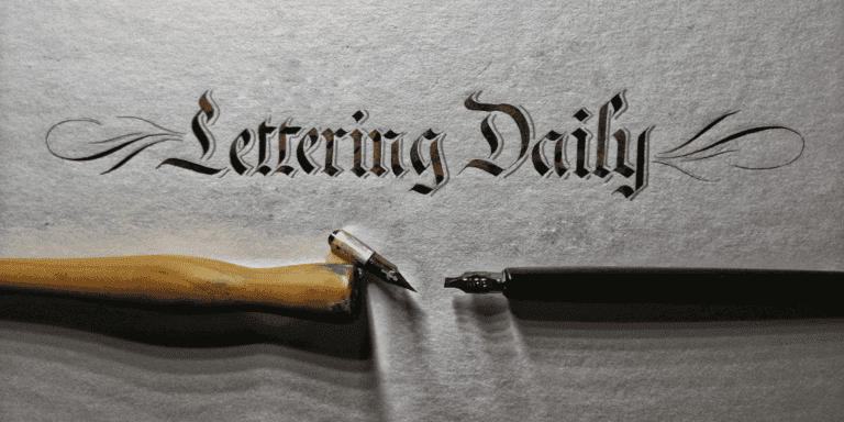 Left-Handed Calligraphy – A Chat With Bad Calligraphy