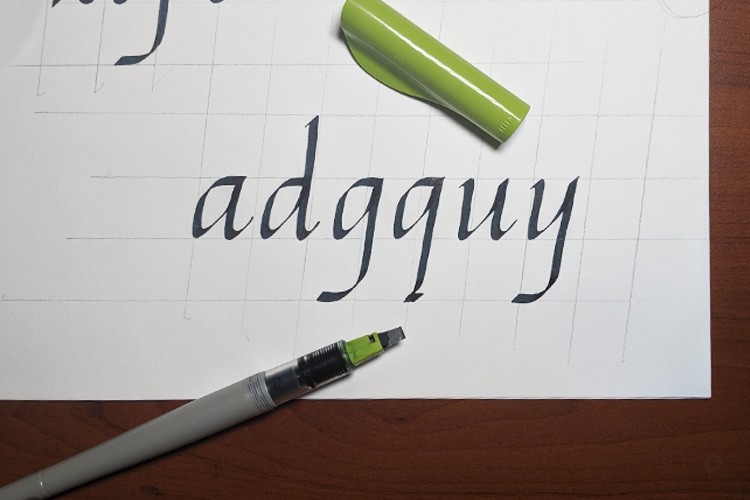 Italic Calligraphy For Beginners - Lettering Daily