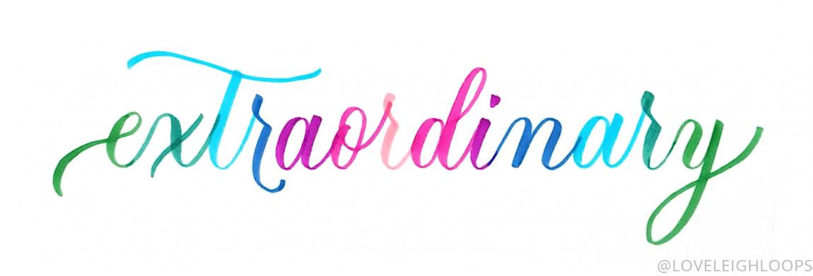 The ULTIMATE brush lettering guide for beginners - Lettering Daily