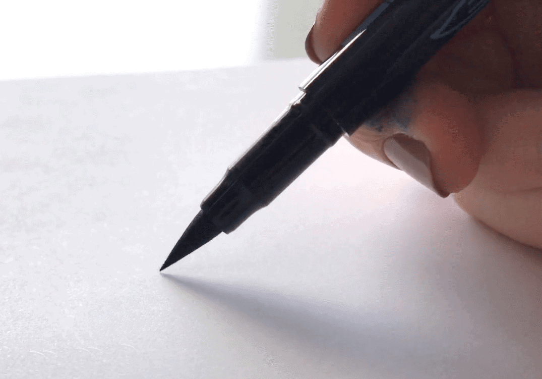 Calligraphy for Beginners 3 – The Brush Pen Letters