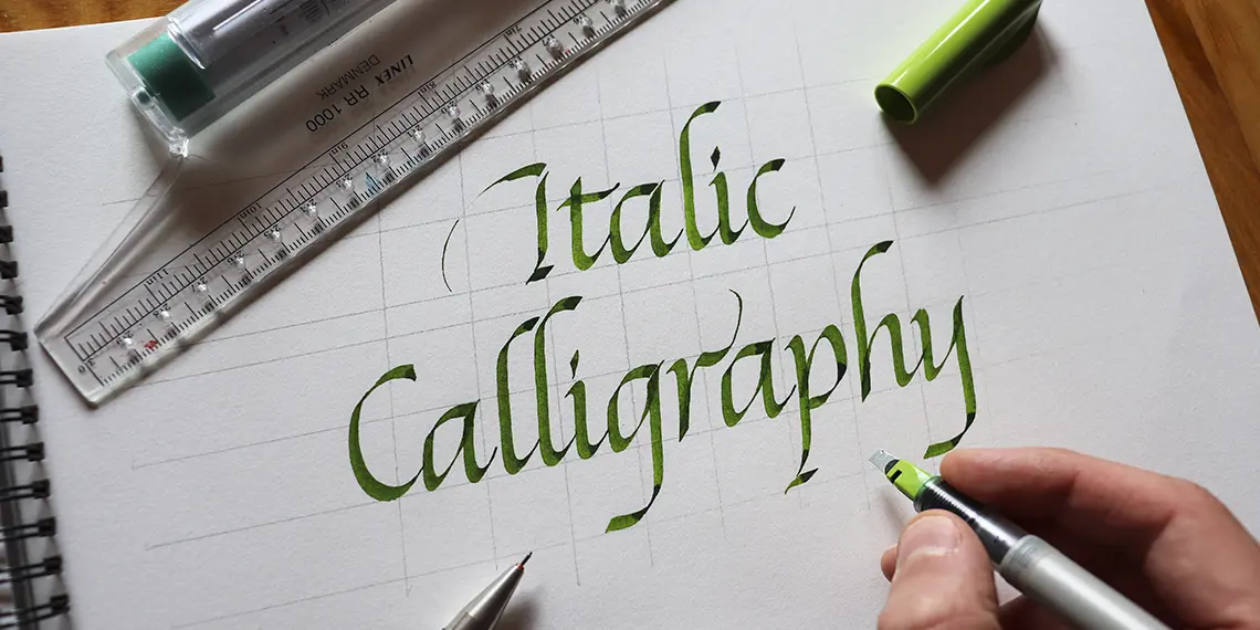 Italic Calligraphy For Beginners (+FREE Worksheets)