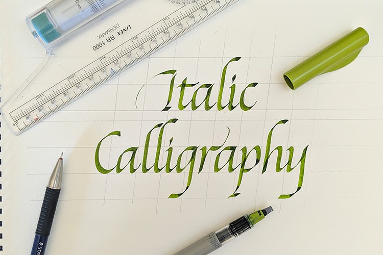 Italic Calligraphy For Beginners (+FREE Worksheets) | Lettering Daily