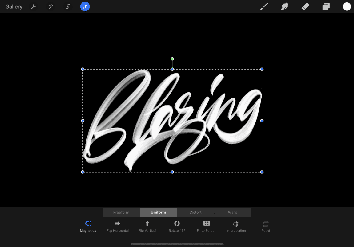 Turn your iPad into a lightbox - iPad Calligraphy