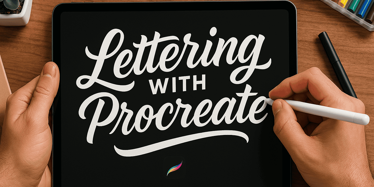 Procreate Lettering Step By Step Tutorial For Beginners