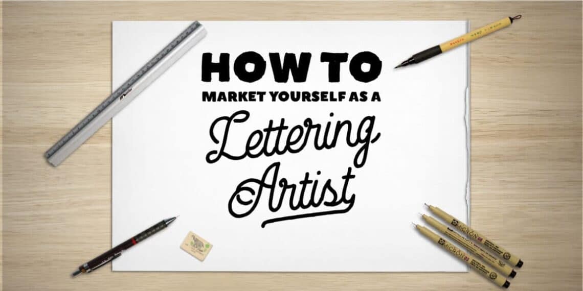 How to market yourself as a lettering artist - Lettering Daily