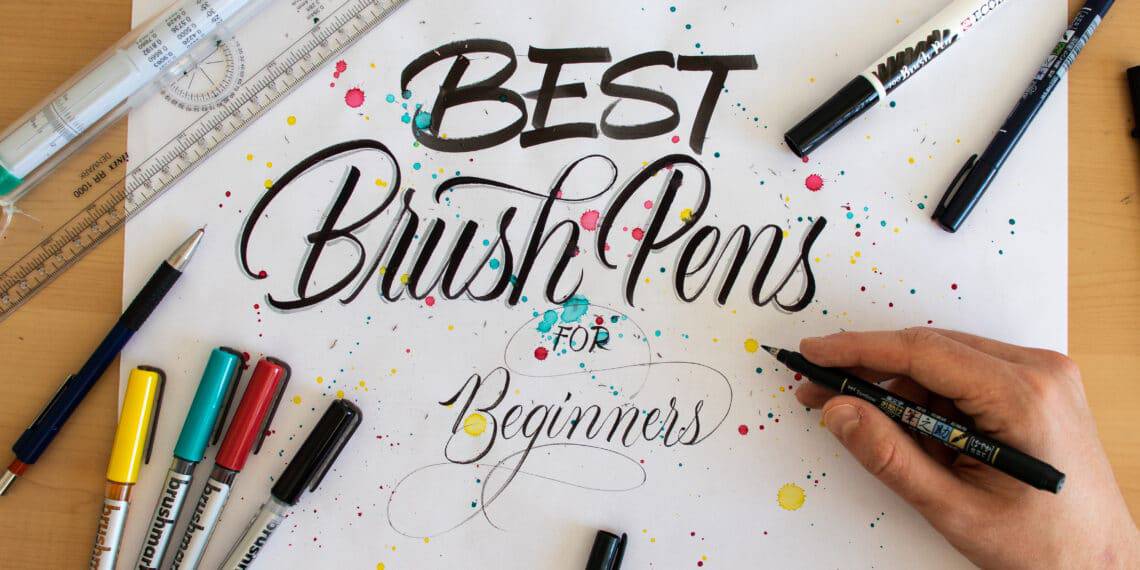 How To Do Hand Lettering WIth Chisel TIp Marker Step By Step Turial