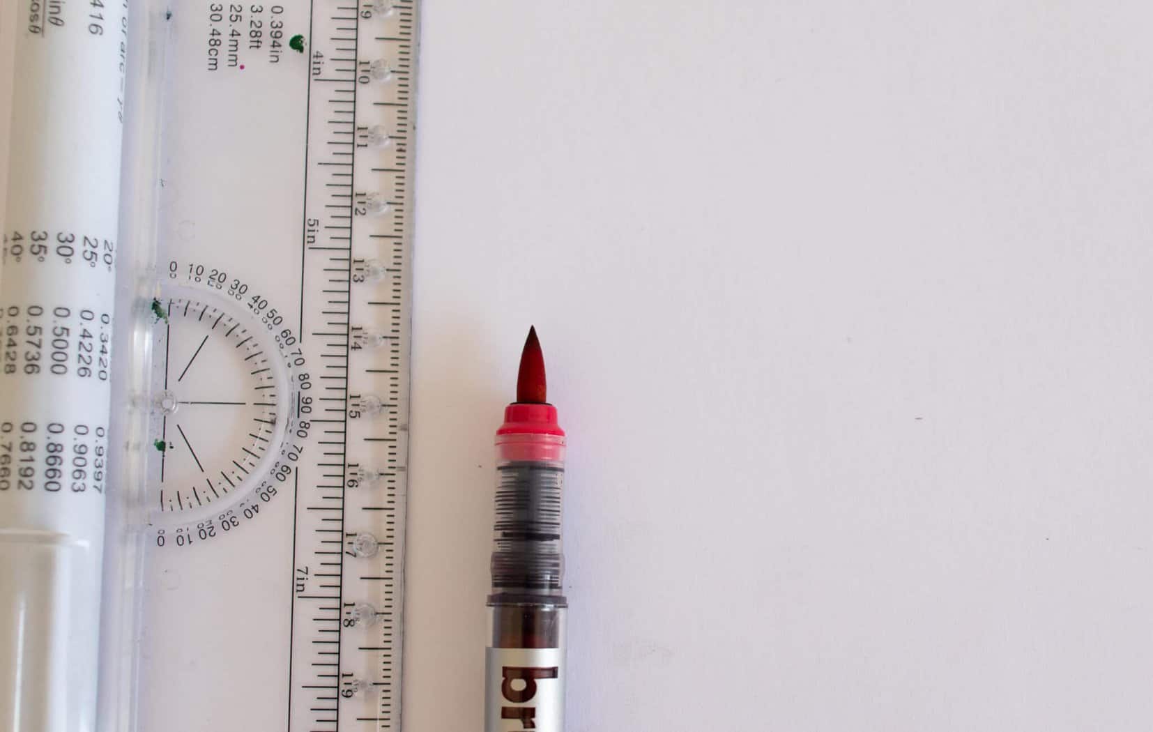 Brush pen nib size sample - Karin Brushmarker PRO