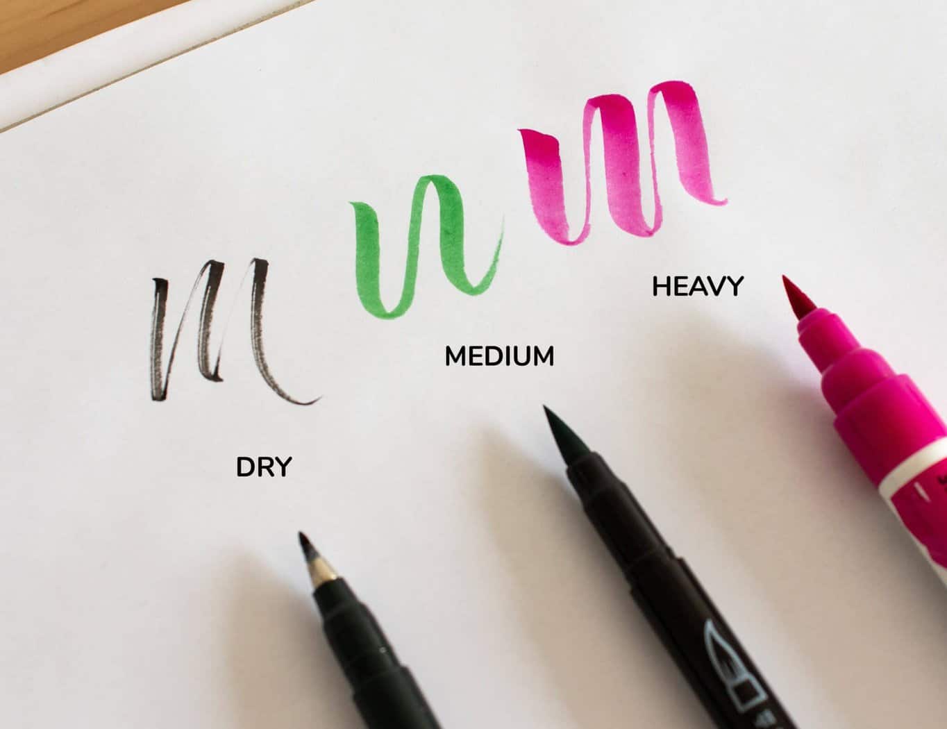 The 4 Best Brush Pens [I Love!] for Brush Lettering - Lemon Thistle