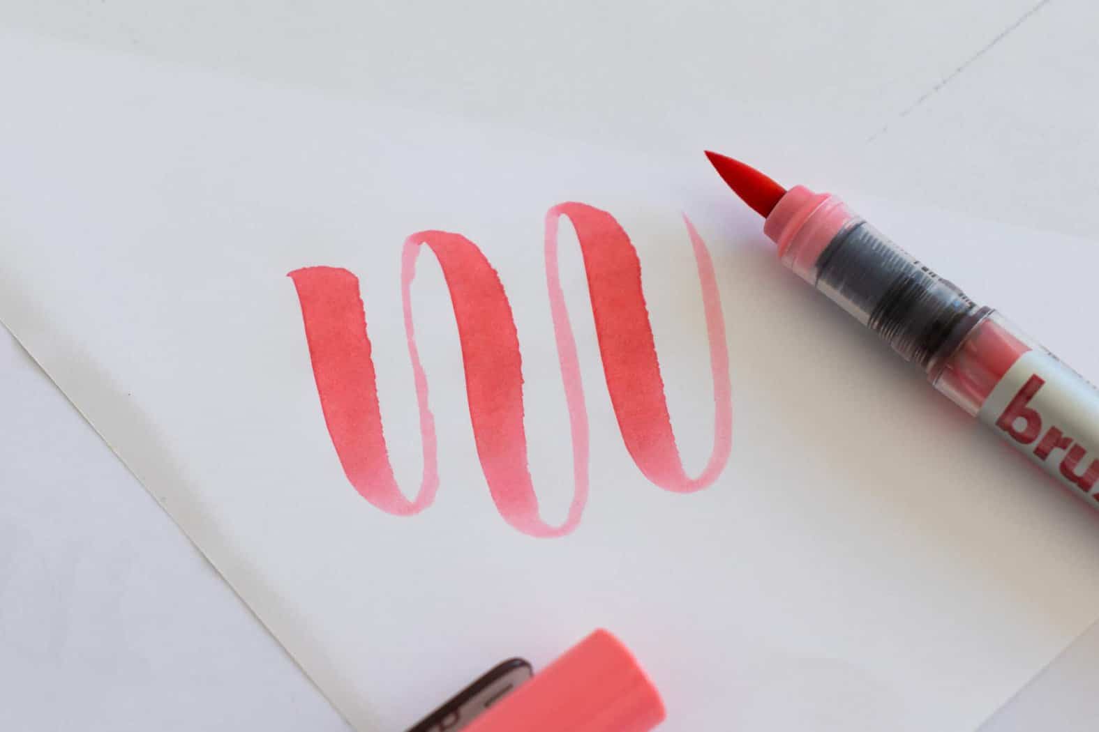 Some of the Best Brush Pens for Beginners in Modern Brush Calligraphy - An  Artful Mom