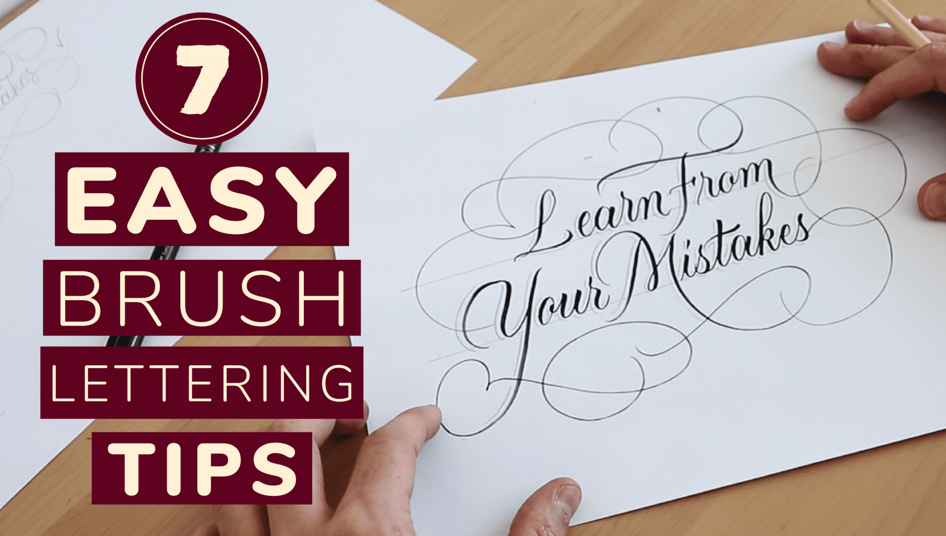 7 Brush Calligraphy Tips For Beginners (2022)