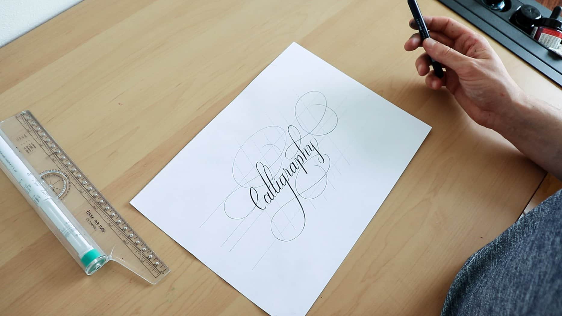 Brush Calligraphy Tips for Beginners