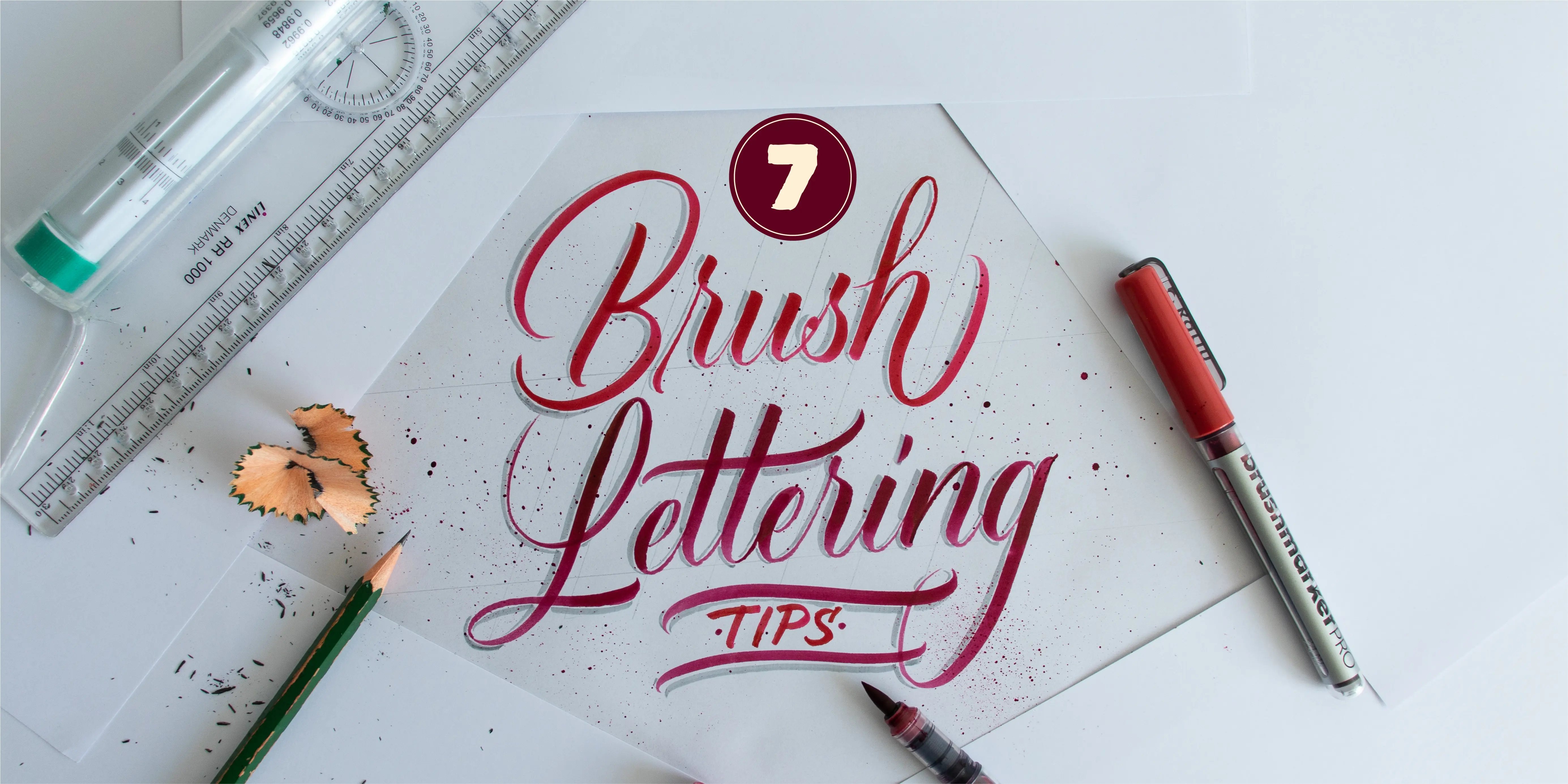 7 Brush Calligraphy Tips For Beginners