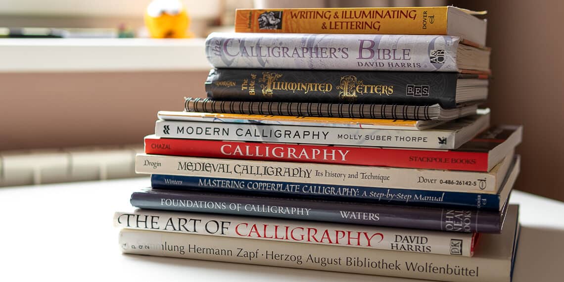 13 of the best calligraphy books - Gathered