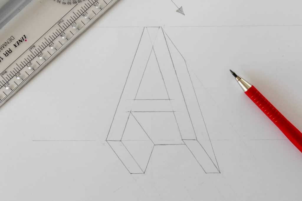 how to write a 3d letter