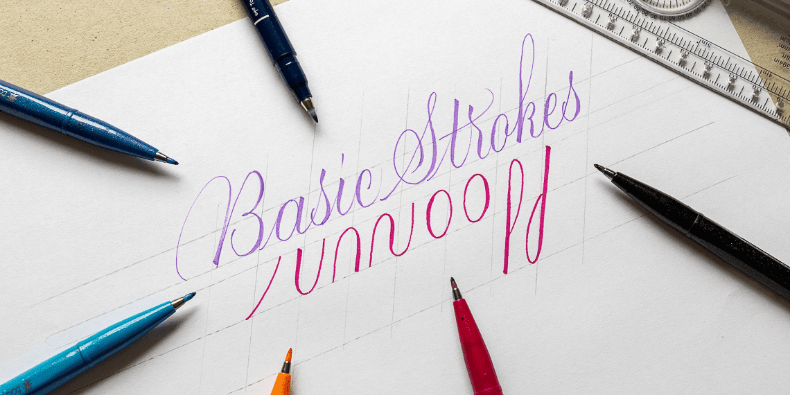 Basic Calligraphy Strokes Cover Image