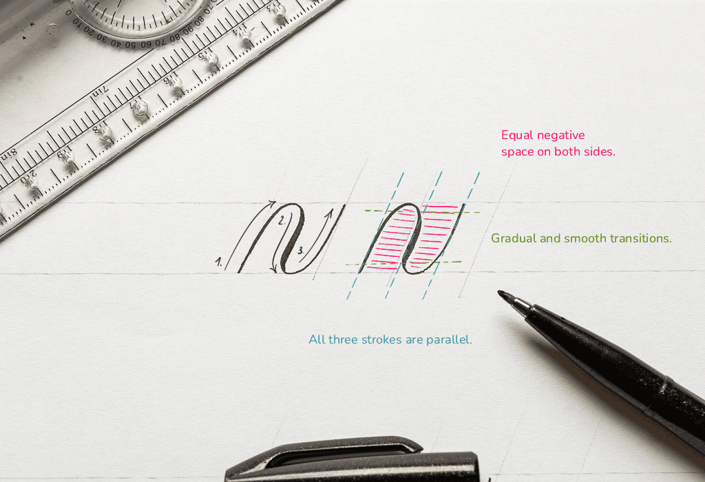 Basic Strokes Worksheet — Loveleigh Loops