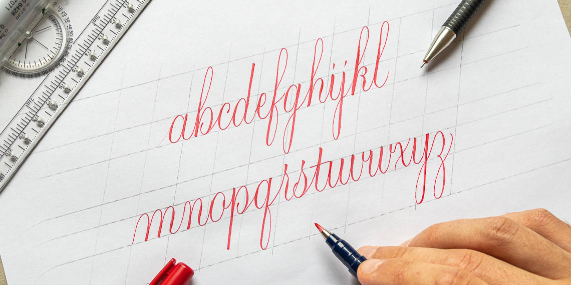 Calligraphy Alphabet a to z - Lettering Daily-7