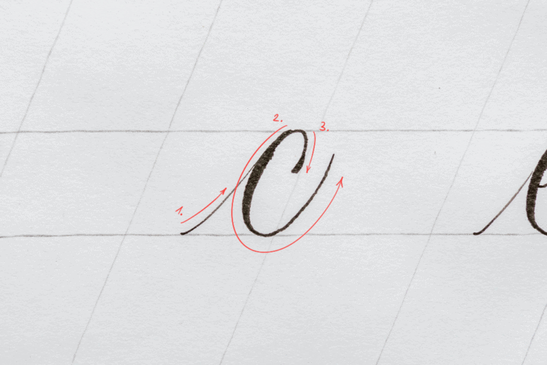 Brush Calligraphy Alphabet - A to Z (Lowercase Letters) | Lettering Daily