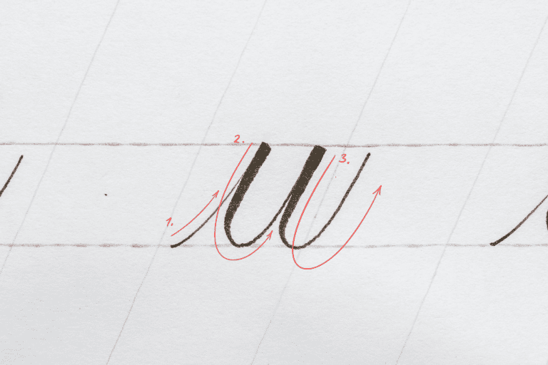 Brush Calligraphy Alphabet - A to Z (Lowercase Letters) | Lettering Daily