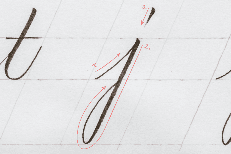 Brush Calligraphy Alphabet - A to Z (Lowercase Letters) | Lettering Daily