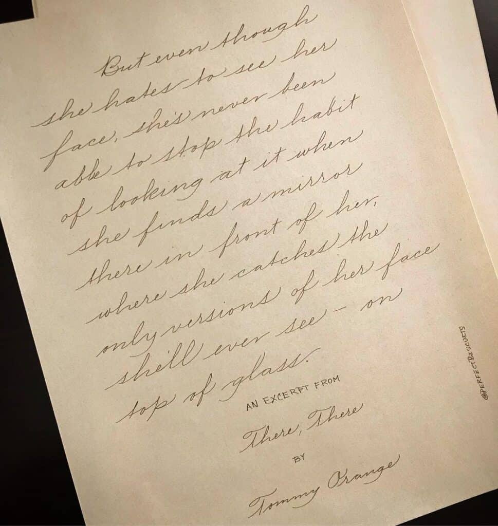 better hand writing Handwriting example.