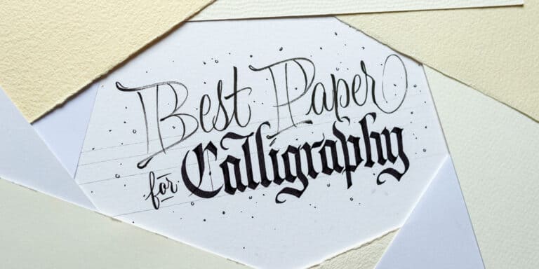 Best calligraphy paper for beginners cover image