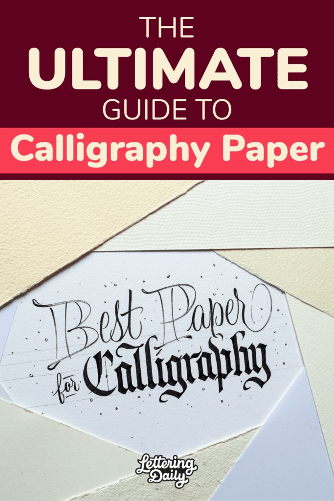 Ruled Calligraphy Paper