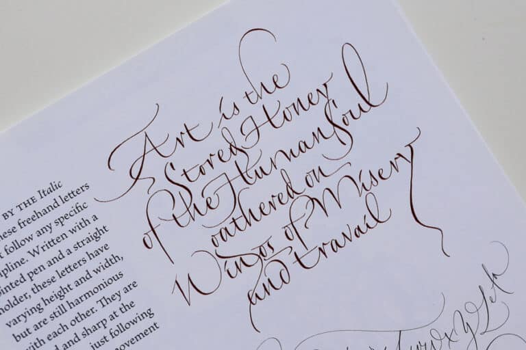 10 Calligraphy Styles For Beginners | Lettering Daily