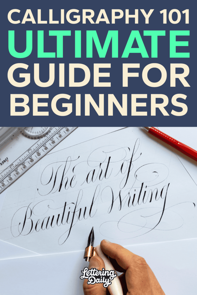 how to write homework in calligraphy