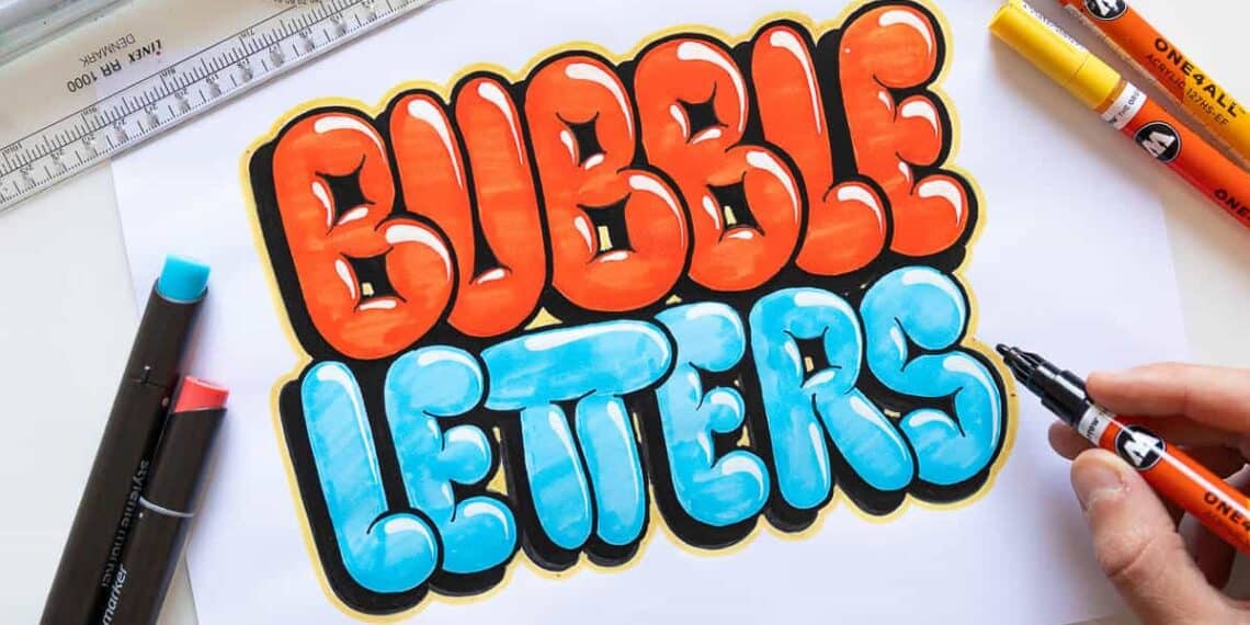 Free Printable Bubble Letter E (Lowercase and Uppercase) - Freebie