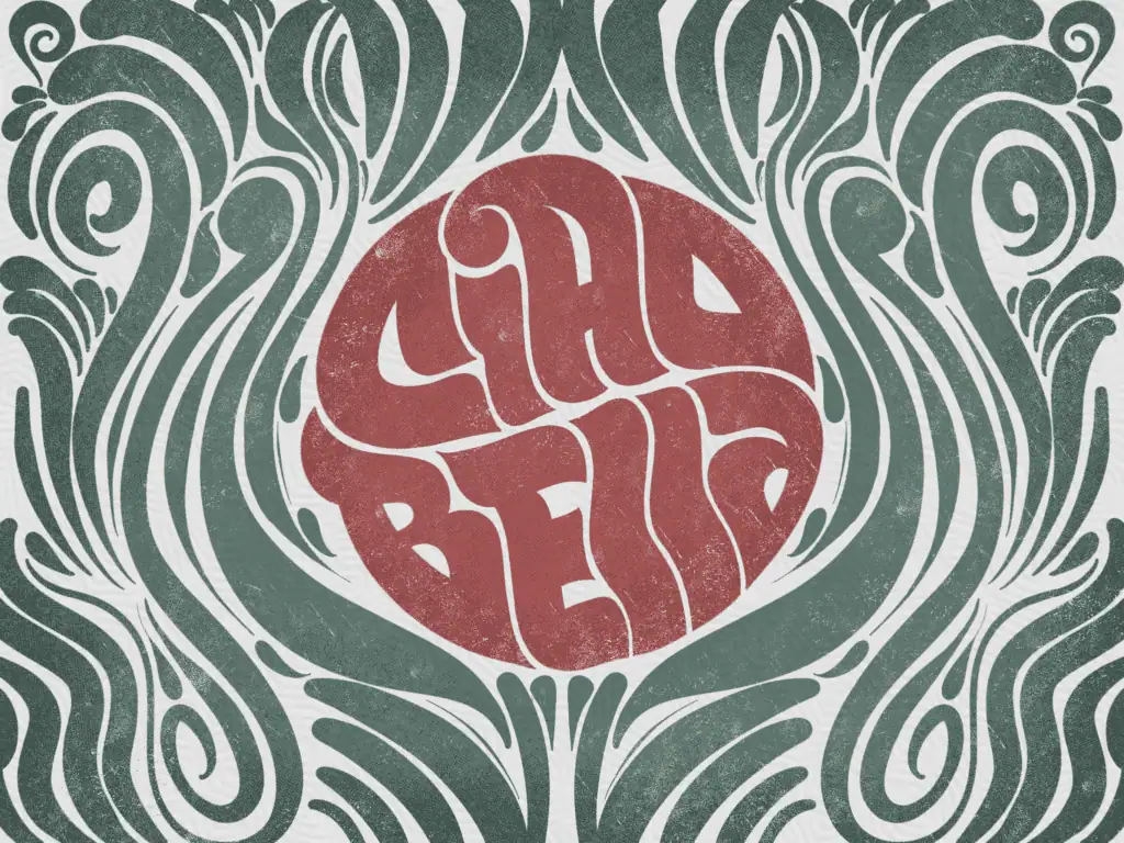 Stylized text design with 'Ciao Bella' phrase.