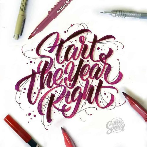 color fundamentals, and how to use them in your lettering - lettering daily