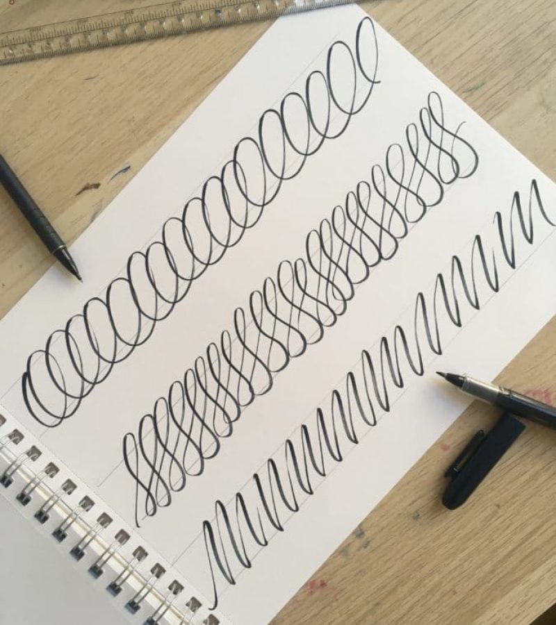 5 EASY Brush Lettering Tips – 2018 – Lettering Daily 5 EASY Brush Lettering Tips - 2018 - Lettering Daily